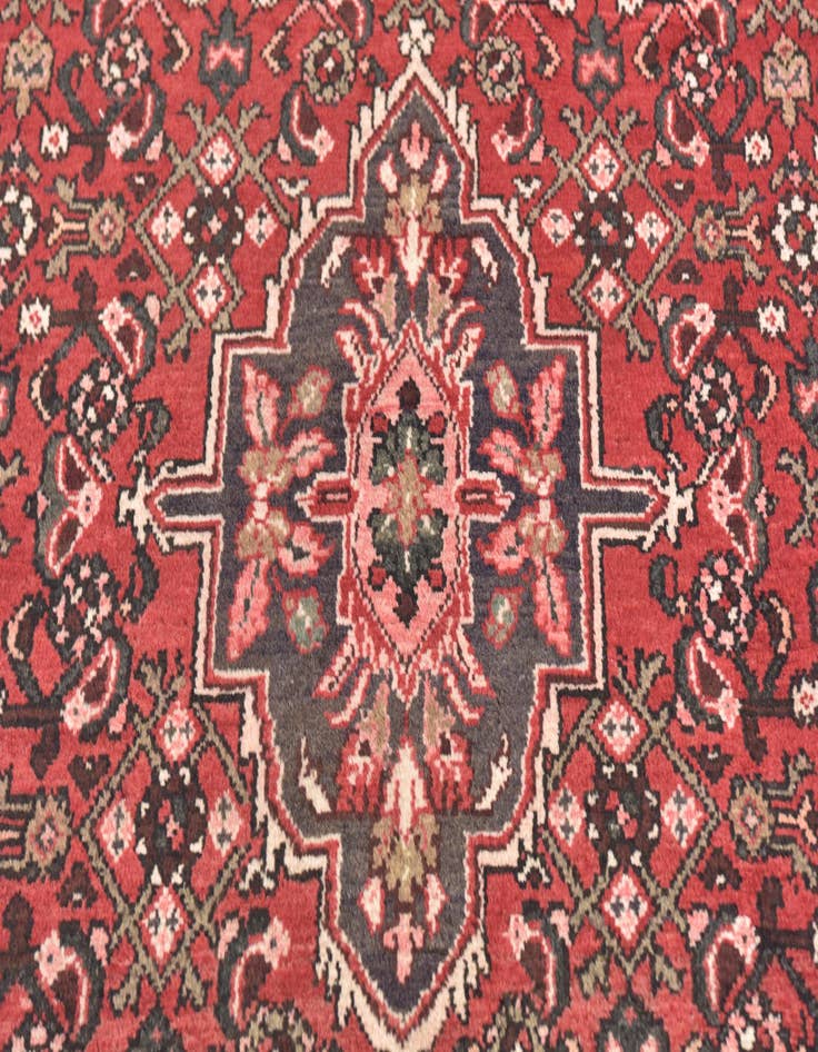Detail image of  4' 10 x 10' 3 Hossainabad Wool Runner Rug
