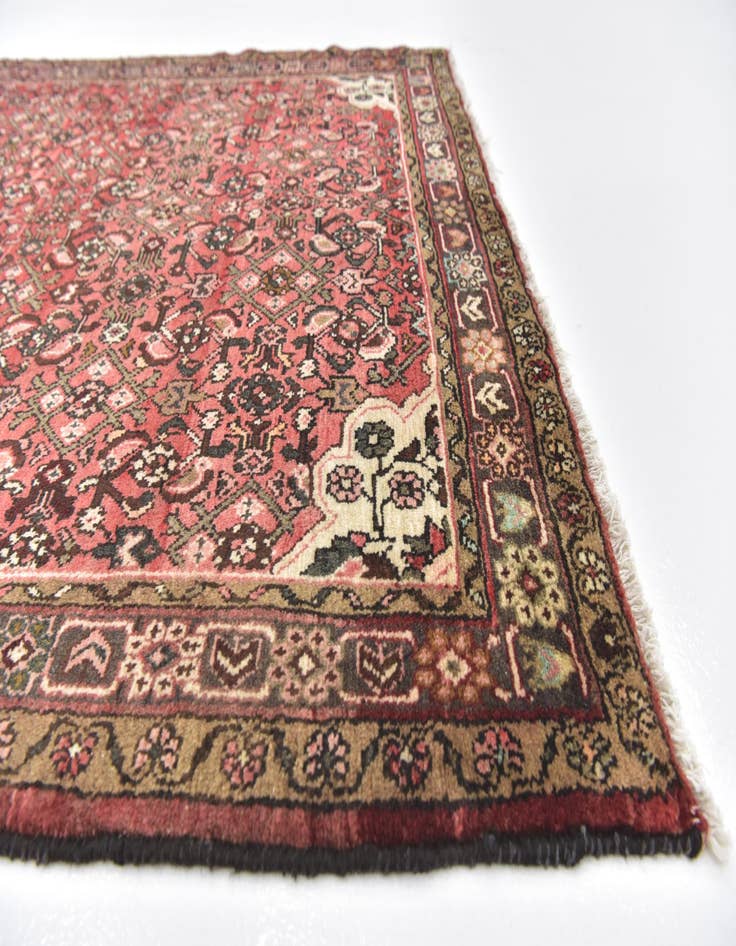 Detail image of  4' 10 x 10' 3 Hossainabad Wool Runner Rug