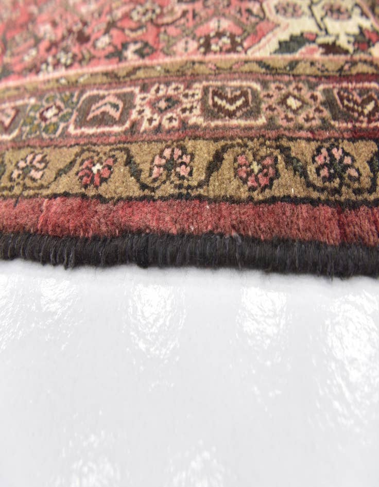 Detail image of  4' 10 x 10' 3 Hossainabad Wool Runner Rug
