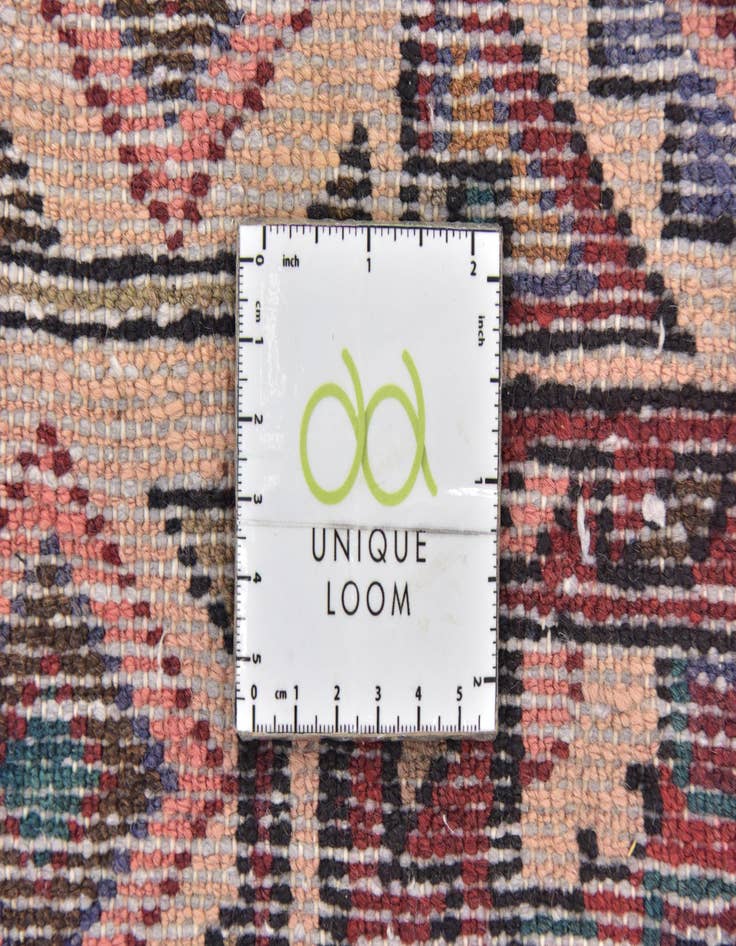 Detail image of  3' 9 x 10' 5  Hand Knotted Hossainabad Persian Wool Runner Rug