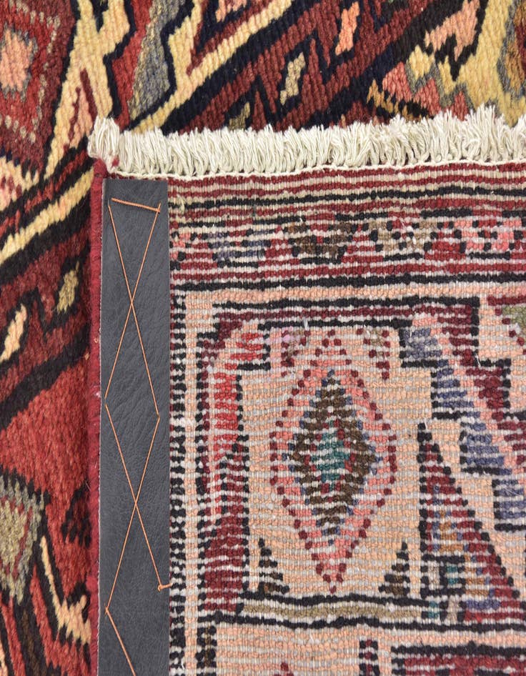 Detail image of  3' 9 x 10' 5  Hand Knotted Hossainabad Persian Wool Runner Rug