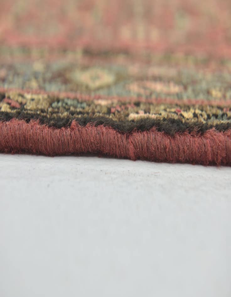 Detail image of  3' 5 x 9' 8  Hand Knotted Hossainabad Persian Wool Runner Rug