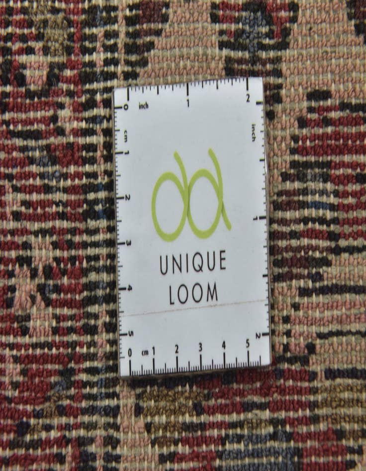 Detail image of 3' 10 x 10' 6 Hand Knotted Hossainabad Persian Wool Runner Rug