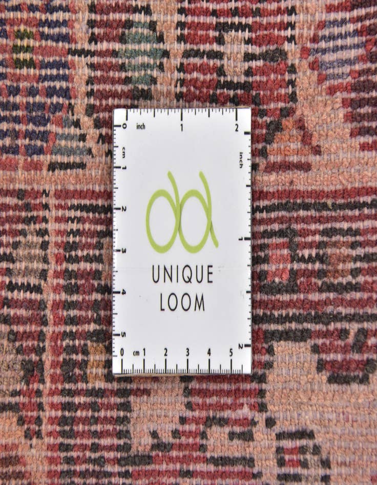 Detail image of  3' 6 x 10' 2  Hand Knotted Hossainabad Persian Wool Runner Rug