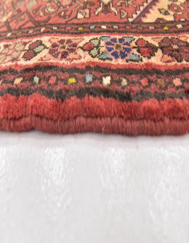 Detail image of  3' 6 x 10' 2  Hand Knotted Hossainabad Persian Wool Runner Rug