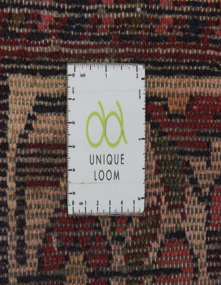 Detail image of  3' 9 x 10' 7  Hand Knotted Hossainabad Persian Wool Runner Rug