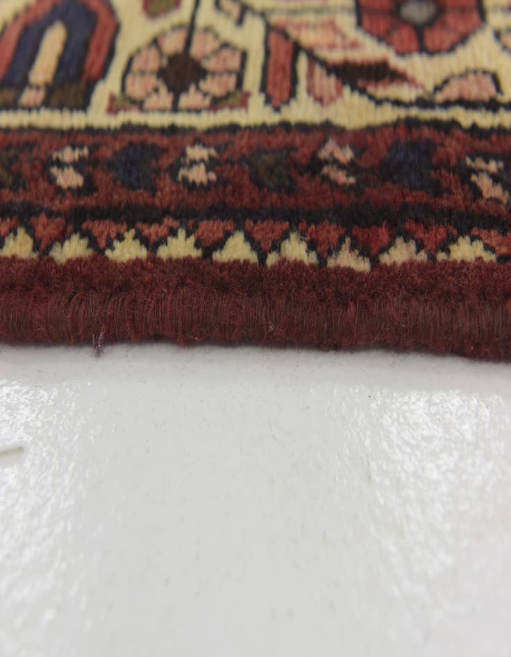 Detail image of  3' 9 x 10' 7  Hand Knotted Hossainabad Persian Wool Runner Rug