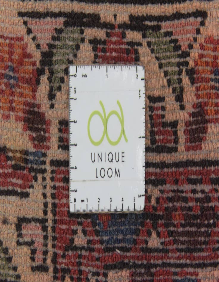 Detail image of  3' 7 x 10' 5  Hand Knotted Hossainabad Persian Wool Runner Rug