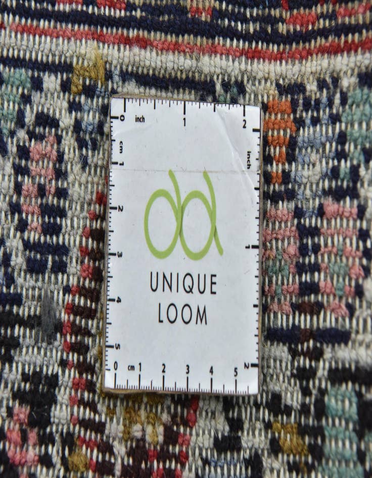 Detail image of  4' 3 x 10' 5  Hand Knotted Hossainabad Persian Wool Runner Rug