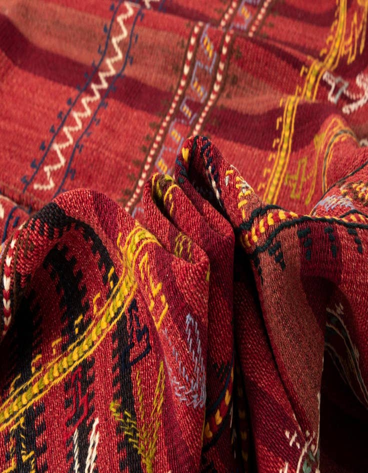 Detail image of  5' 5 x 11' 4 Jajim Wool Runner Rug