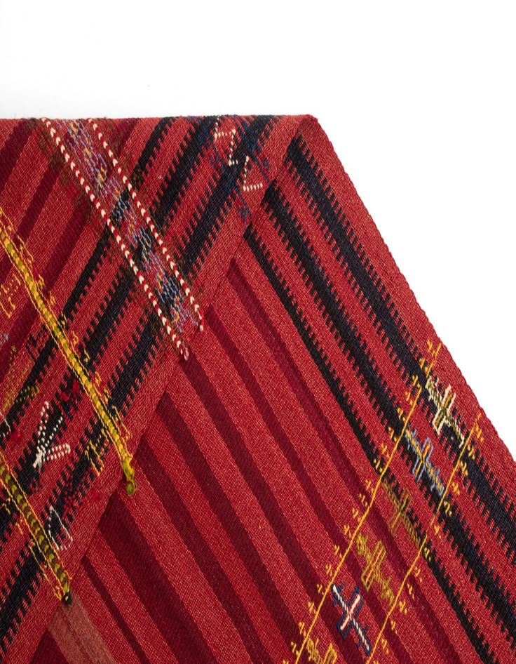 Detail image of  5' 5 x 11' 4 Jajim Wool Runner Rug