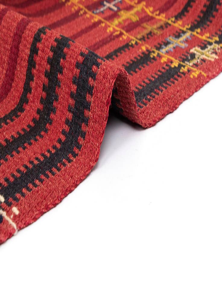 Detail image of  5' 5 x 11' 4 Jajim Wool Runner Rug