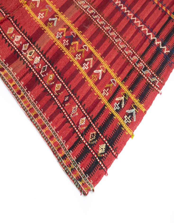 Detail image of  5' 5 x 11' 4 Jajim Wool Runner Rug