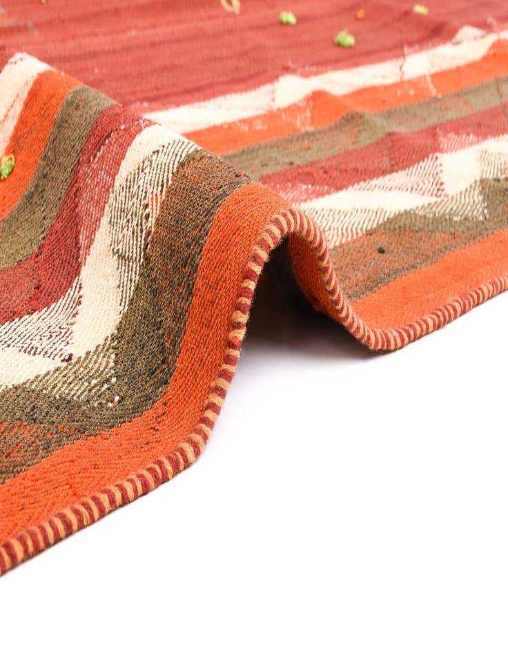 Detail image of  4' 9 x 11' 6 Jajim Runner Rug