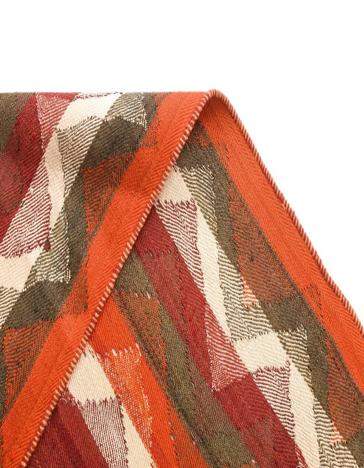 Detail image of  4' 9 x 11' 6 Jajim Runner Rug