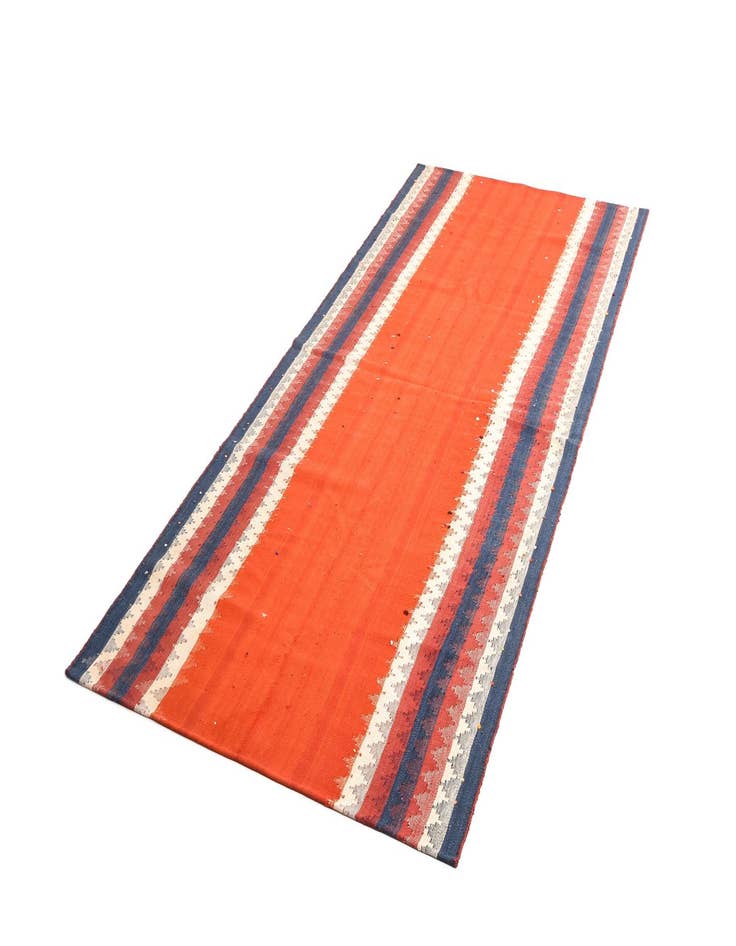 Detail image of  4' 10 x 11' 6 Jajim Runner Rug