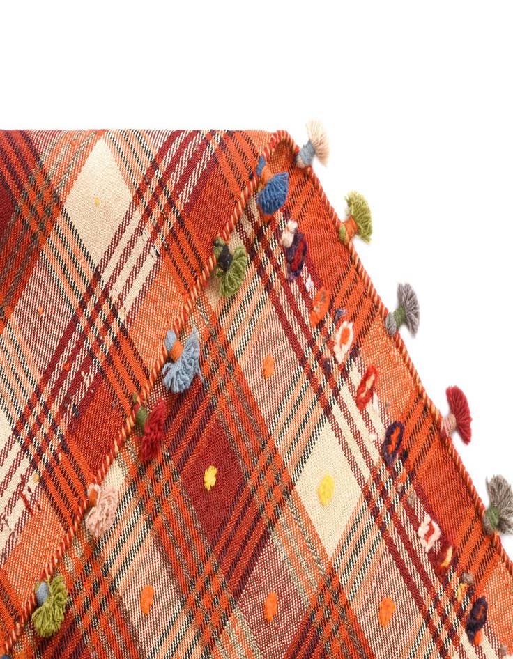 Detail image of  4' 8 x 8' 9 Jajim Runner Rug