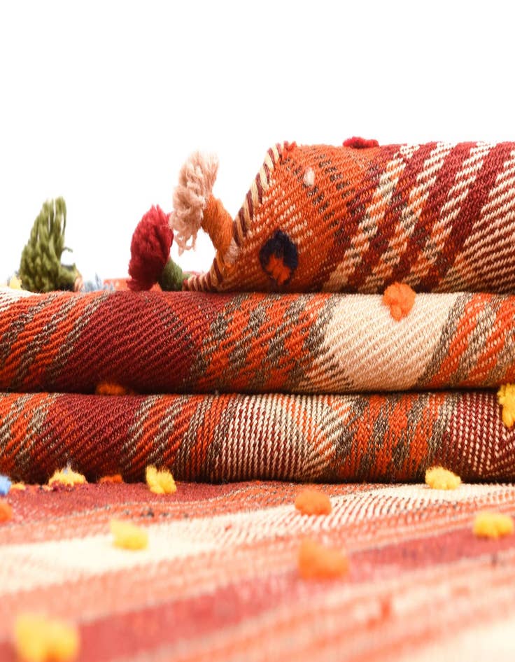 Detail image of  4' 8 x 8' 9 Jajim Runner Rug