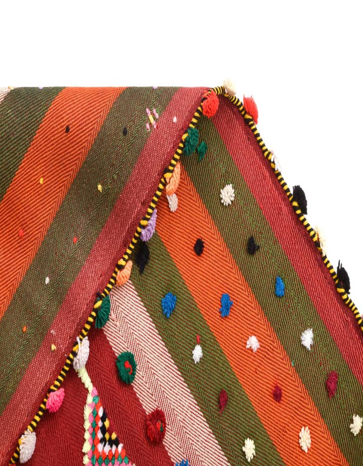 Detail image of  4' 1 x 12' 9 Jajim Runner Rug