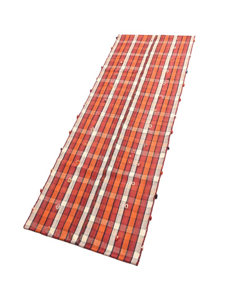 Detail image of  3' 11 x 8' 10 Jajim Runner Rug