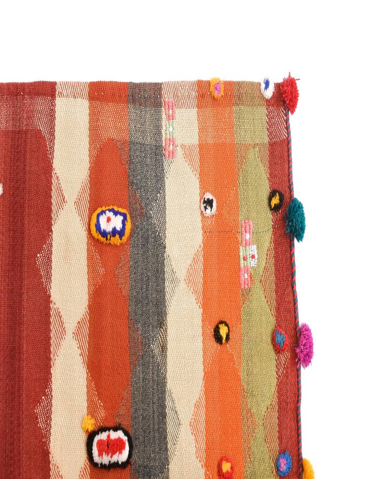 Detail image of  4' 2 x 10' 8 Jajim Runner Rug