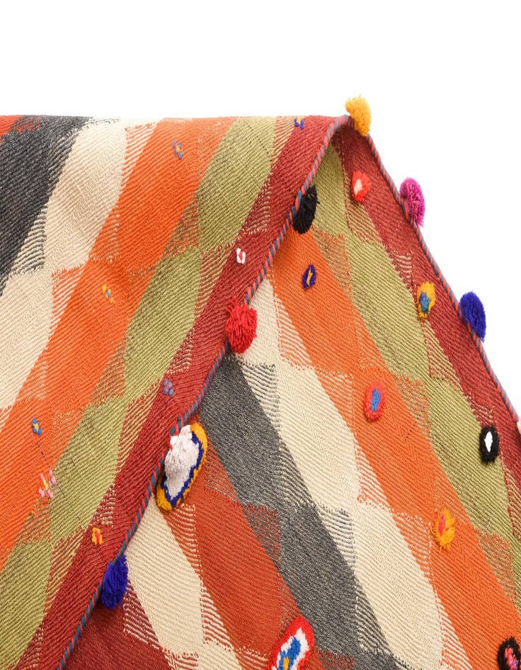 Detail image of  4' 2 x 10' 8 Jajim Runner Rug