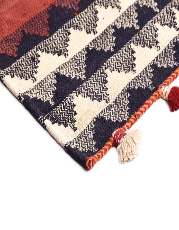 Detail image of  4' 5 x 11' 10 Jajim Runner Rug