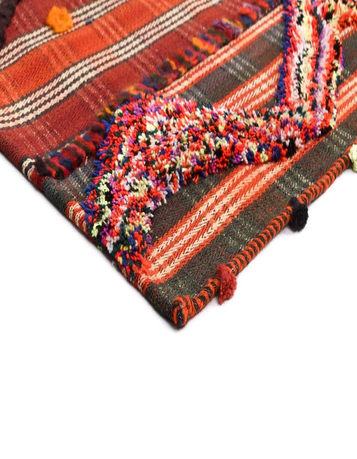 Detail image of  4' 9 x 8' 11 Jajim Runner Rug
