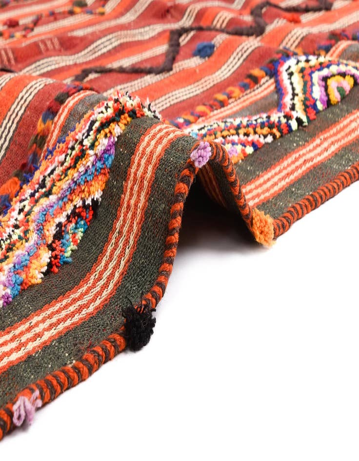 Detail image of  4' 9 x 8' 11 Jajim Runner Rug