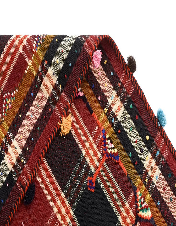 Detail image of  4' 3 x 13' 8 Jajim Runner Rug
