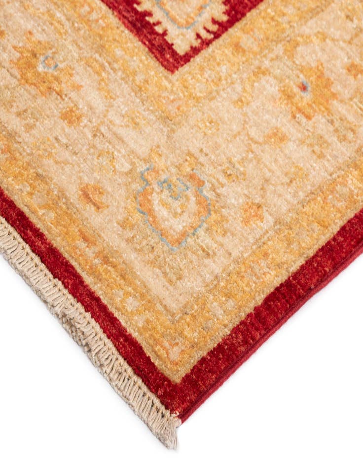 Detail image of  4' 8 x 11' 4 Kaizar Wool Runner Rug