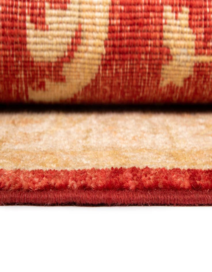 Detail image of  4' 11 x 11' Kaizar Wool Runner Rug