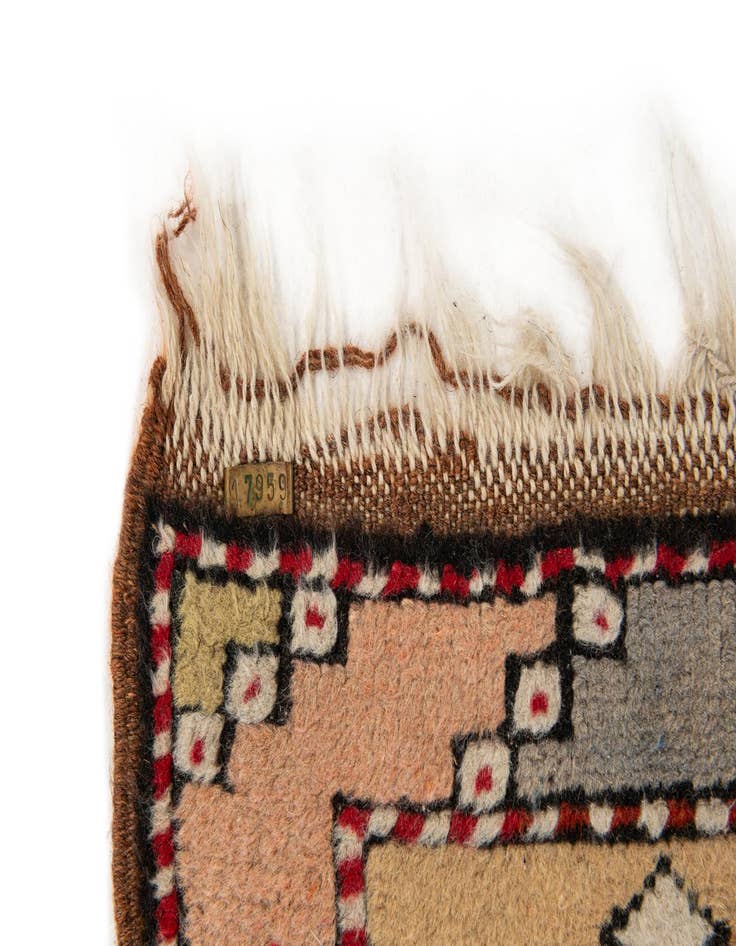 Detail image of  2' 5 x 9' 7  Hand Knotted Kars Wool Runner Rug