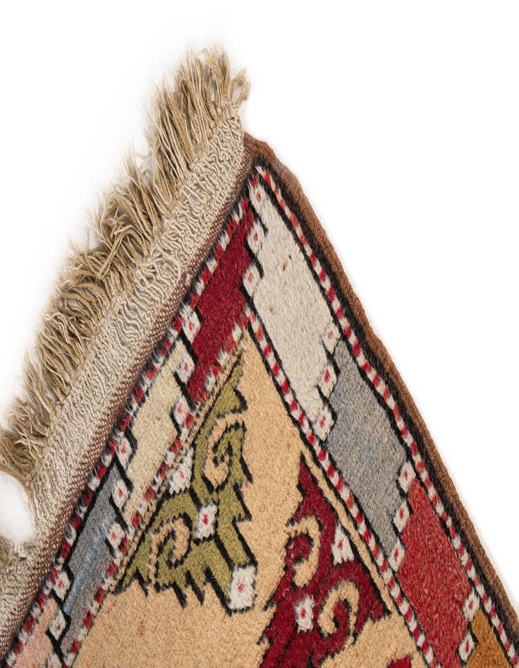 Detail image of  2' 5 x 9' 7  Hand Knotted Kars Wool Runner Rug