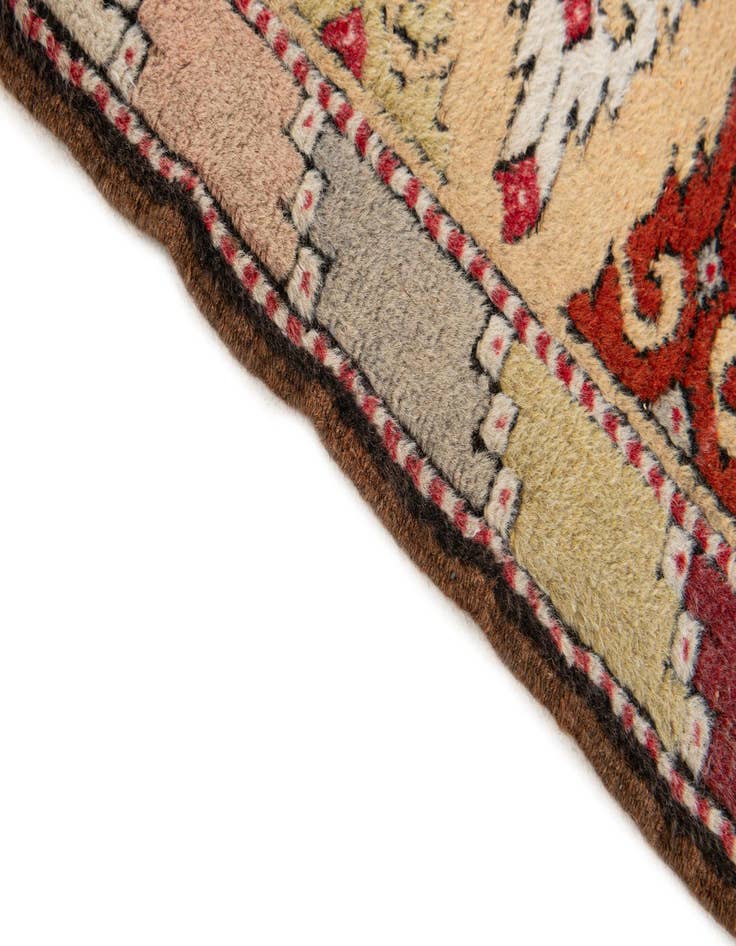 Detail image of  2' 5 x 9' 7  Hand Knotted Kars Wool Runner Rug