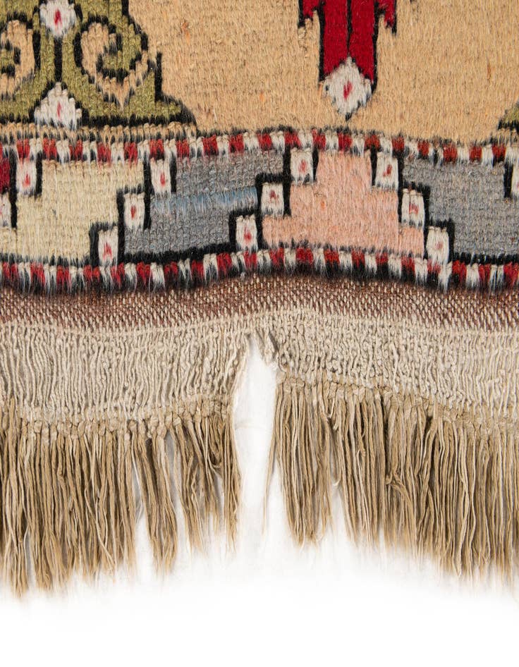 Detail image of  2' 5 x 9' 7  Hand Knotted Kars Wool Runner Rug