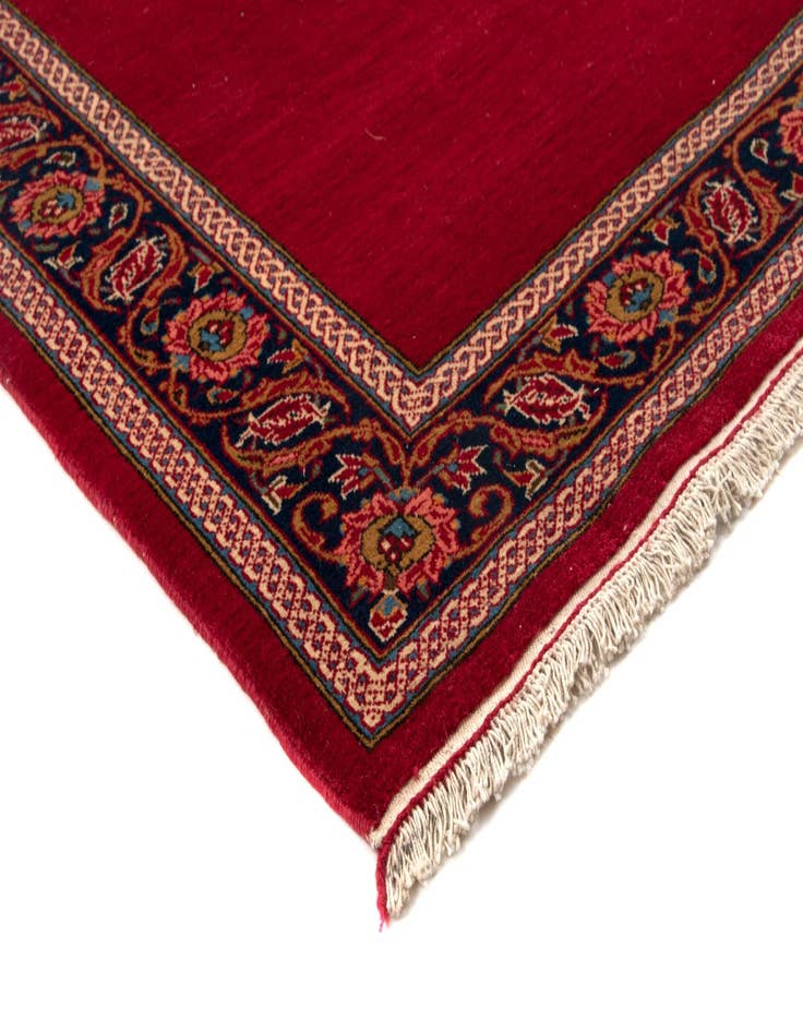 Detail image of  3' 6 x 30' 2  Hand Knotted Kashan Persian Runner Rug