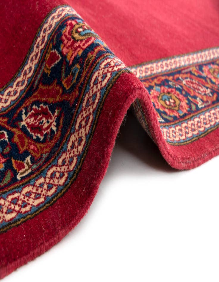 Detail image of  3' 6 x 30' 2  Hand Knotted Kashan Persian Runner Rug