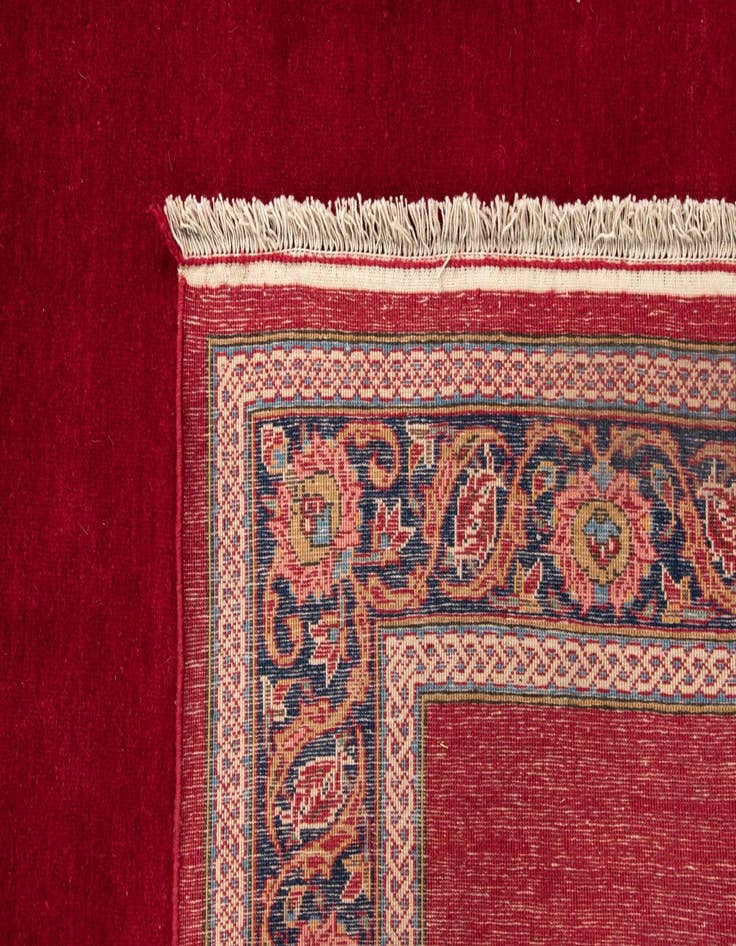 Detail image of  3' 6 x 30' 2  Hand Knotted Kashan Persian Runner Rug