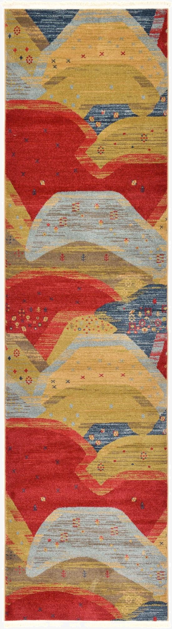  2' 7 x 10' Kashkuli Gabbeh Runner Rug