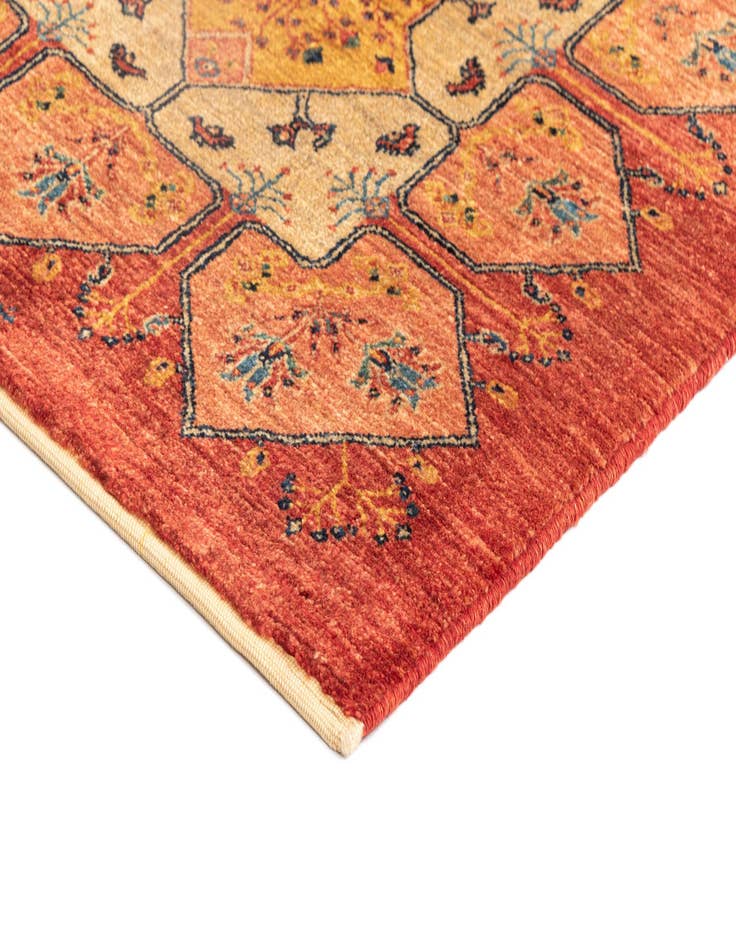 Detail image of  3' x 6' 7 Kashkuli Wool Runner Rug