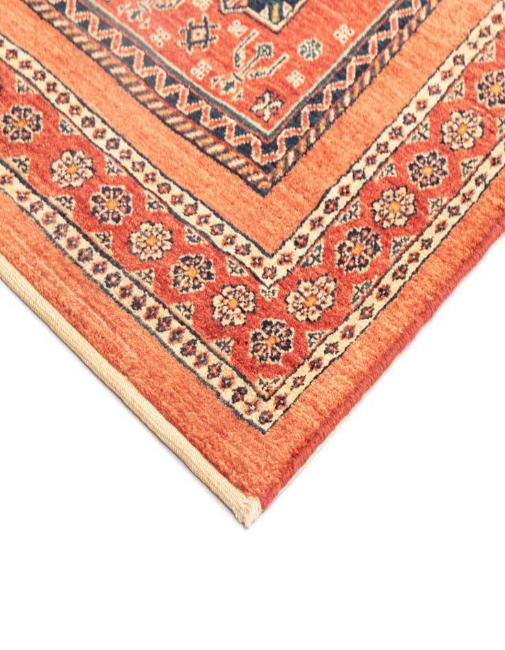 Detail image of  2' 8 x 6' 8 Kashkuli Wool Runner Rug