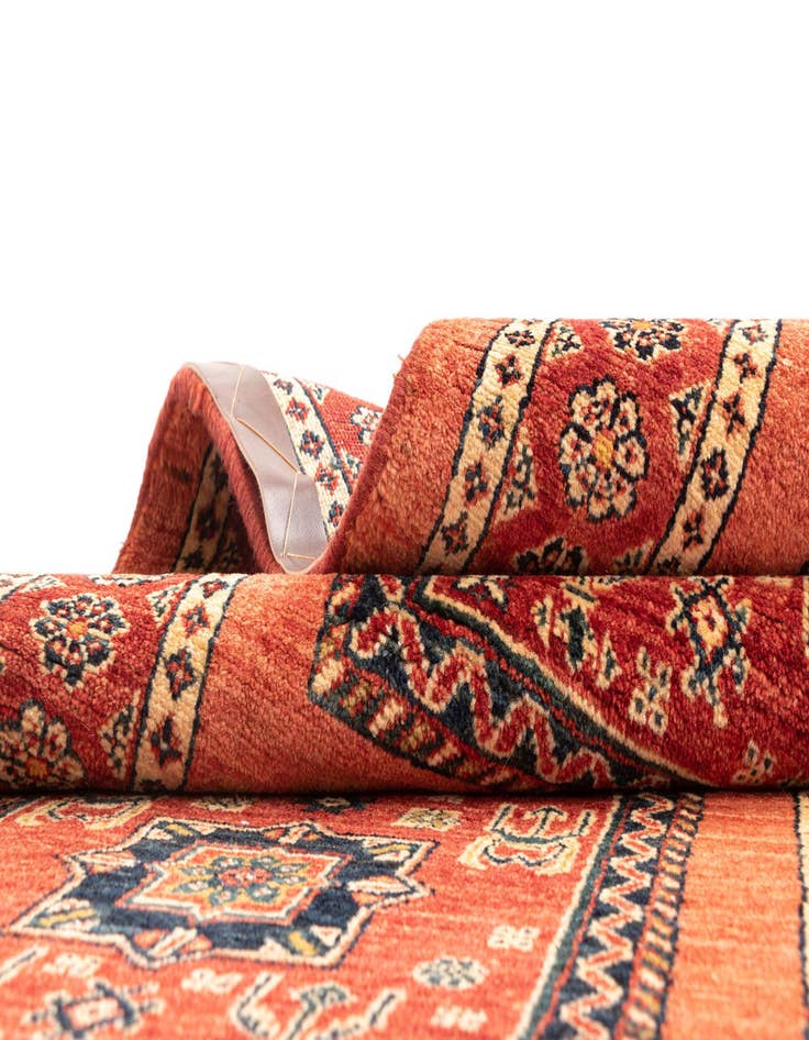 Detail image of  2' 8 x 6' 8 Kashkuli Wool Runner Rug