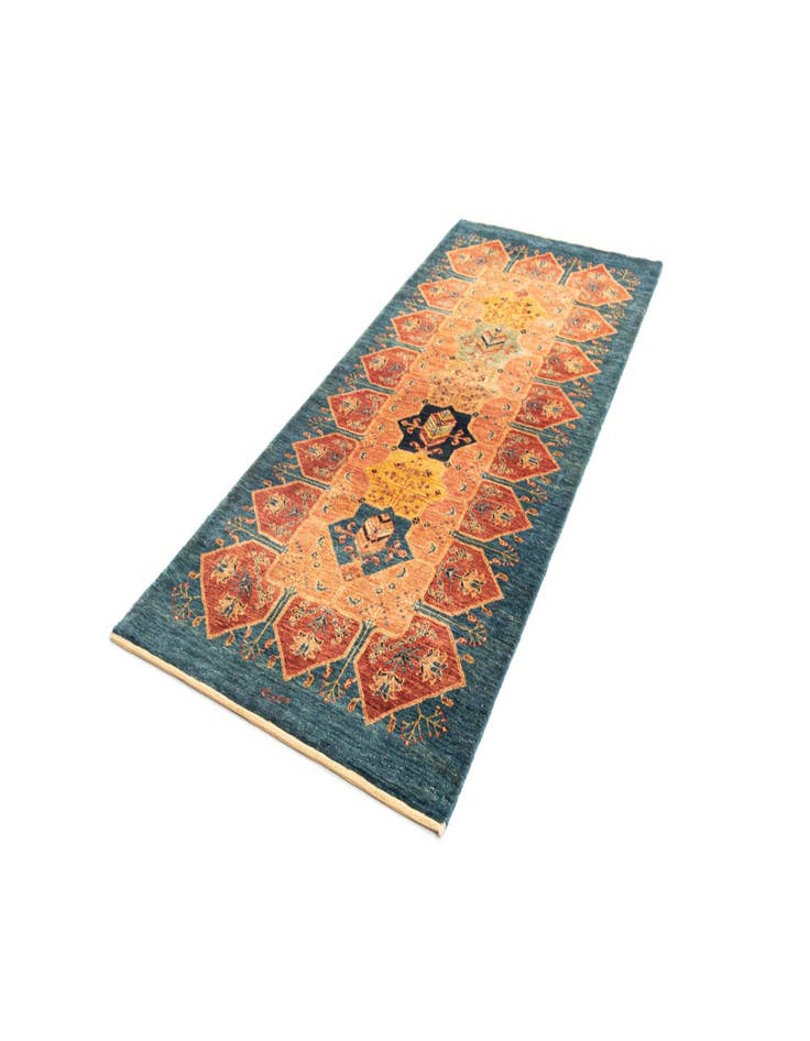 Detail image of  3' 1 x 6' 11 Kashkuli Wool Runner Rug