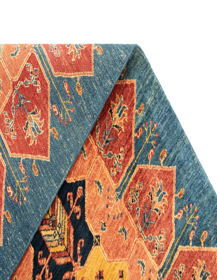 Detail image of  3' 1 x 6' 11 Kashkuli Wool Runner Rug