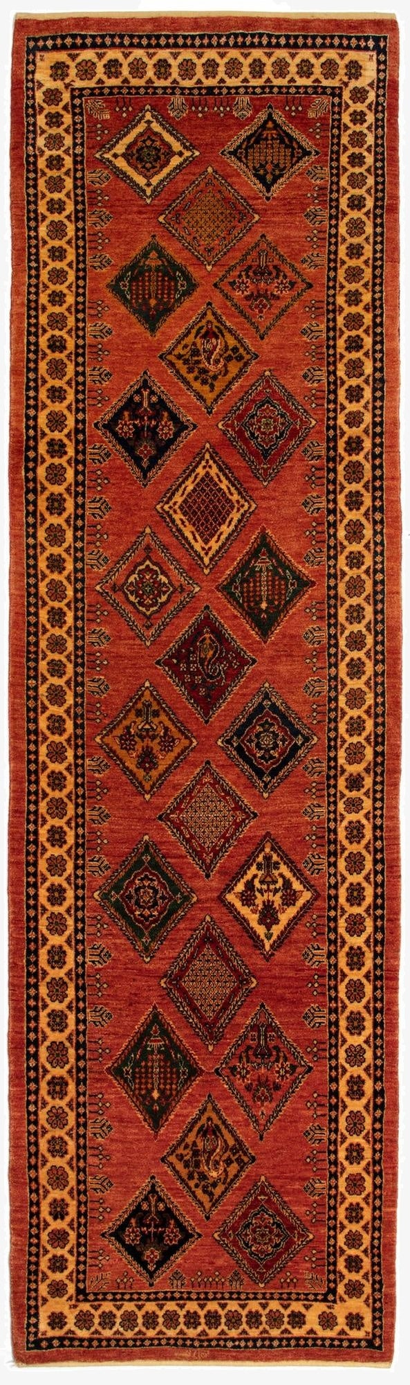  2' 9 x 9' 10 Kashkuli Runner Rug