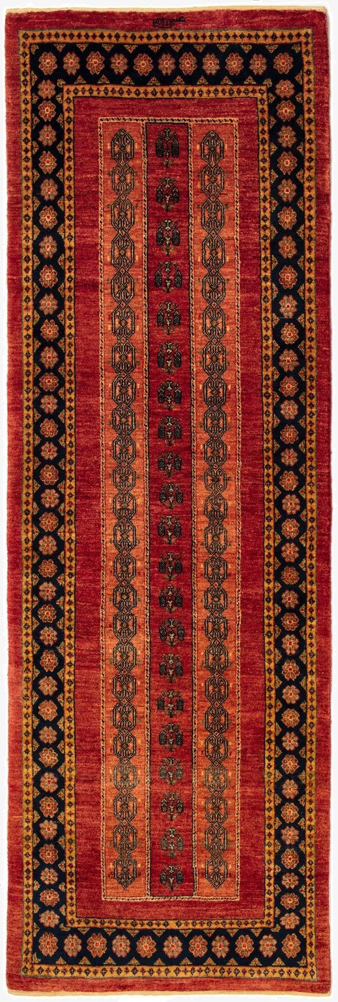  2' 8 x 8' 1 Kashkuli Runner Rug