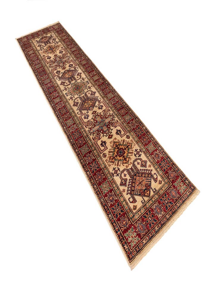 Detail image of  2' 7 x 10' Kazak Wool Runner Rug