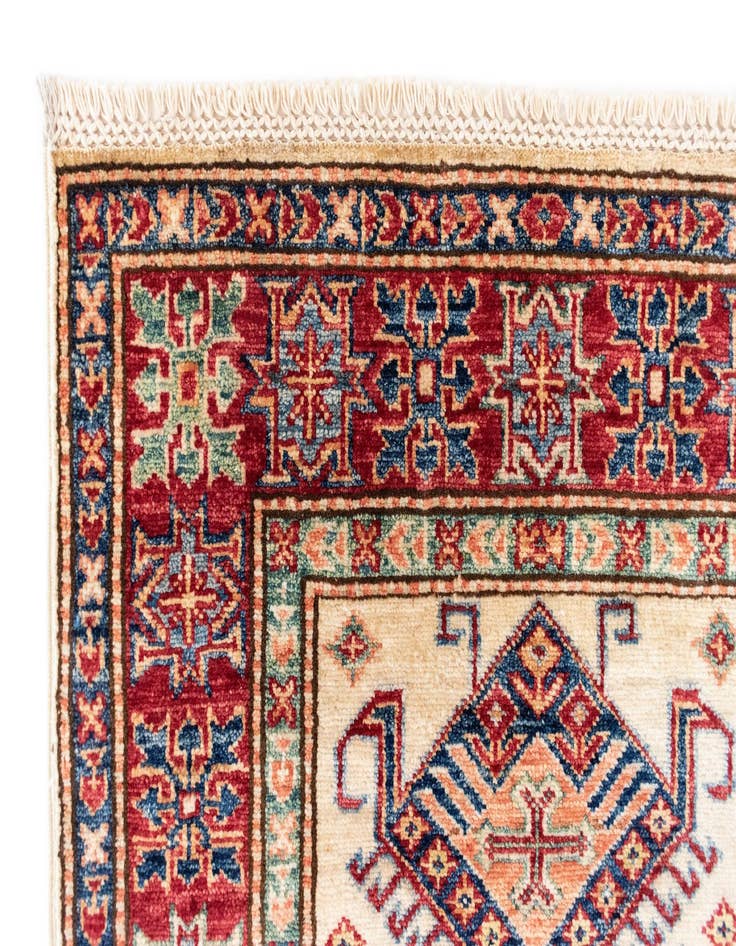 Detail image of  2' 7 x 10' Kazak Wool Runner Rug