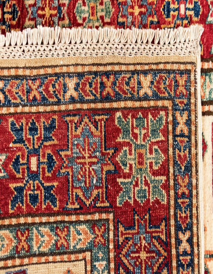 Detail image of  2' 7 x 10' Kazak Wool Runner Rug